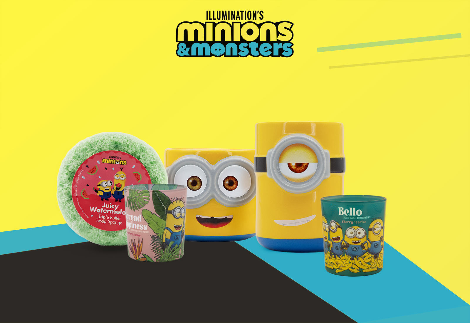 Movie-Night-Set mit Minions Duftprodukten